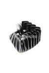 Cylinder head aluminum 40mm black for Yamaha, DT 50 MX, RD Mokick