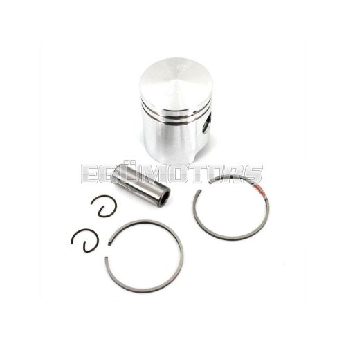 Piston set aluminum 38mm with piston rings and piston pin 12mm for Puch, Monza Racing, Pionier