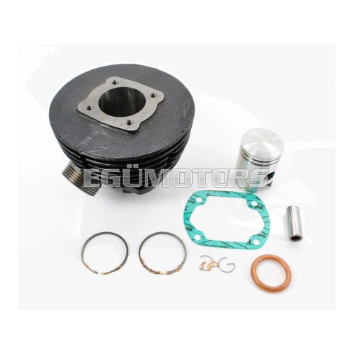 Cylinder kit cast iron 50cc 38mm 12mm for Sachs 50/2 KS, 50/3 LFS, KFS, Hercules 219, 218, 220, Miele, DKW, KTM, Göricke, Gritzner