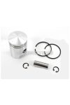 Piston set aluminum 38mm with piston pin 12mm and piston rings for Sachs, Hercules 219, 218, 220, Miele, DKW, KTM, Göricke, Gritzner