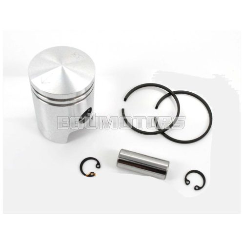Piston set aluminum 38mm with piston pin 12mm and piston rings for Sachs, Hercules 219, 218, 220, Miele, DKW, KTM, Göricke, Gritzner