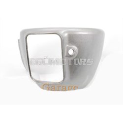  Cylinder blower cover aluminum silver for Sachs 50, Hercules 217, 219, 218, 221, MP 1, P1, 2, 4, Hobby Rider, Lastboy, KTM, DKW, Miele, Göricke, Gritzner, Rixe