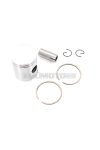Piston set 39,960mm with piston rings piston pin 14mm and piston clips for Kreidler Florett RS, RM, RMC, LF, LH, Eiertank, Super 4, Flory