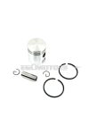 Piston set aluminum 38mm with piston rings and pin 12mm for Victoria, Vicky, MS 50, 51