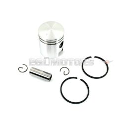  Piston set aluminum 38mm with piston rings and pin 12mm for Victoria, Vicky, MS 50, 51