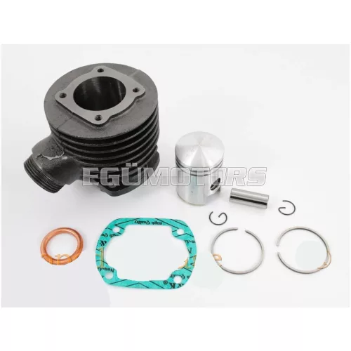 Hengerkészlet 60cc d=40mm, ventilátoros vagy léghűtéses, KB=12mm, Sachs 50/AL S, 50/2 KS, DK, 50/3 LS, 50/4 LKS, Hercules, Miele, DKW, Rixe, Gritzner