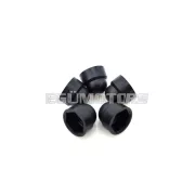Anyakupak készlet 5 darab műanyag, fekete, M8, kulcsnyílás méret=13 mm