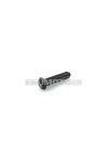 Notched pin steel black DIN 1476 ISO 8746 for Kreidler, Florett LF, LH, RM, RMC, RS, egg tank, Flory MF 12, 13, 23