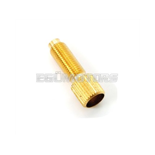 Set screw for Bing brass M6 x 25mm for Zündapp, KS 50, Type 517, Cross, Sport, Super Sport