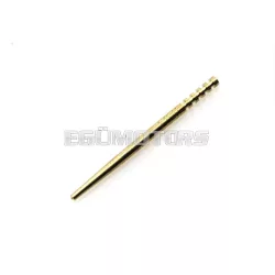   Karburátortű sárgaréz D=2mm, Zündapp C 50 Sport, GTS 50, ZR 10, 20, Puch Maxi