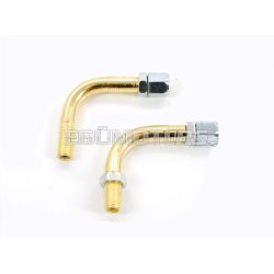   Throttle cable for Dellorto pipe bend set brass for Dellorto, PHBG