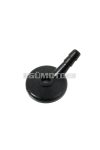 Connector for Dellorto fuel hose plastic black for Piaggio Ciao, Bravo, Garelli Bonanza