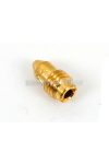 Auxiliary air screw brass M5 37 for moped, moped, mokick