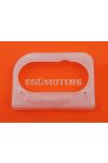 Closing plate plastic 12mm transparent for Sachs, 50/2 MLC, 50/AMLC