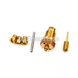   Karburátor javítókészlet, sárgaréz 16mm, 6 darab, Simson S 51