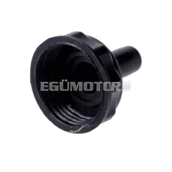 Karburátor fedél műanyag, fekete, Honda MT, MB