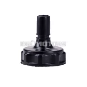 Karburátor fedél műanyag, fekete, Honda MT, MB