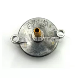   Úszófedél alumínium, Bing karburátorhoz 32-106, Hercules K 50, 50 1/18/11, Zweirad Union DKW 159 1/18/12, 1/18/19, Sachs 50S 1/18/24, 1001/5A 1/18/29, SB 1 1/19/31, SX RX 1/19/103, Sprint, 50SW 1/19/105, KTM Comet