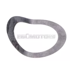   OEM Standard Nyomóalátét fogaskerék tengelyekhez, 15.1mm x 21mm x 0.1mm, Zündapp Moped / Oldtimer Moped