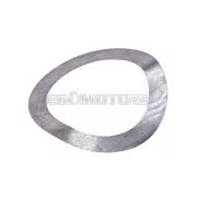 OEM Standard Nyomóalátét fogaskerék tengelyekhez, 15.1mm x 21mm x 0.1mm, Zündapp Moped / Oldtimer Moped