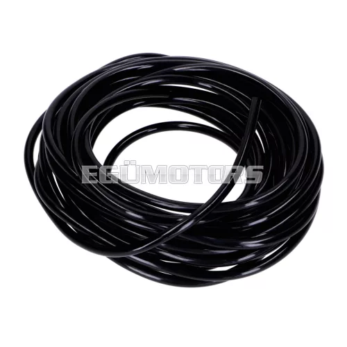 Üzemanyagcső fekete 10 méter - 3.5x6mm