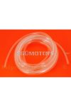 Petrol hose transparent 5 meter 6 x 8mm for Zündapp GTS, KS, C, CS, CX, Hai, ZD, Bergsteiger, R, Combinette, Kreidler Florett RS, RMC, LF, LH, TM, Flory MF, MP, Hercules Prima, KX, GT, GX, M, K, MK, Puch Maxi, Monza, DKW, Miele, KTM