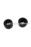 Black retaining rubber for Hercules K 50 SX, RX, 125 X, RL, RE, RS, KX, RLC, MK