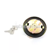 Tanksapka zárható, 60mm, krómozott, Puch M 50, MZ, MS, Dakota Zündapp, BMW, DKW, JAWA, Laverda, Kawasaki