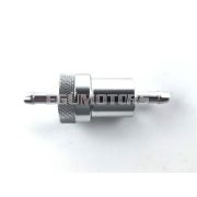 Üzemanyagszűrő alumínium 6.5mm, 76mm, Zündapp, Kreidler, Hercules, Puch, Miele, Simson, DKW, KTM, moped, mokick