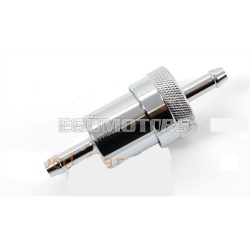   Fuel filter aluminum 8mm washable for Zündapp, Kreidler, Hercules, Puch, Miele, Simson, DKW, KTM, moped, moped, mokick