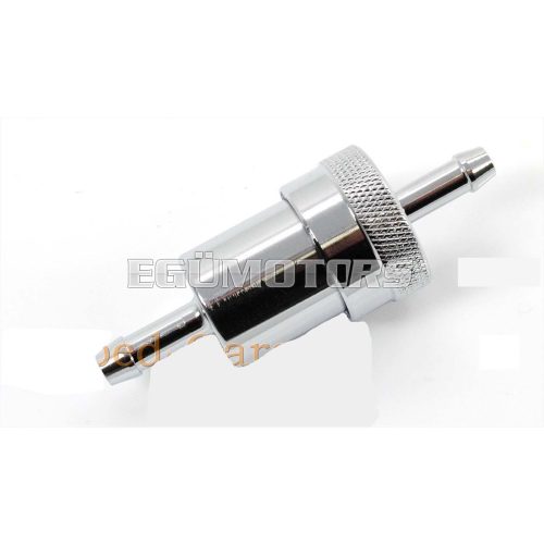 Fuel filter aluminum 8mm washable for Zündapp, Kreidler, Hercules, Puch, Miele, Simson, DKW, KTM, moped, moped, mokick