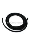 Hose fabric 3mm x 7mm 3m black for Yamaha, Honda, Kawasaki, Suzuki, Piaggio