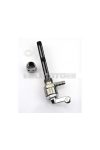 Fuel tap metal black/silver for Piaggio Bravo