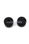 Tank retaining rubbers replicas 2 pieces for Suzuki K 50 Mokick