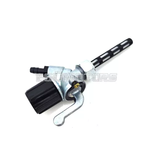 Üzemanyagcsap M16 fém, fekete, Simson SR 4-3, 4-4, Sperber, Habicht, MZ TS, ES, ETS, RT, AWO