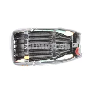 Ülés fekete 410mm, 195mm, Zündapp GTS, KS 50, C 50 Sport