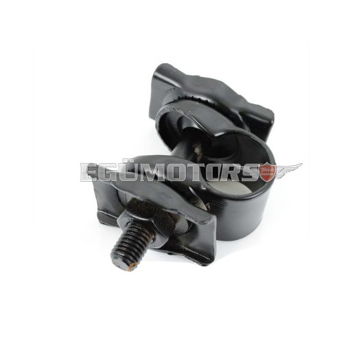 Saddle clamp black metal for Puch, Maxi