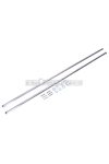 Seat rail aluminum 440mm semicircular for Denfeld, Zündapp, Kreidler, Hercules