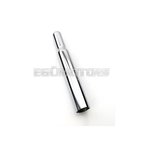 Seat tube chrome 28mm 185mm for Kreidler Flory MF, MP, Hercules Optima, Prima, HR 1, 2, C M