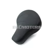 Nyereg felfüggesztéssel fekete, 22mm, Peugeot moped