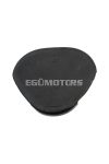 Saddle Cover Denfeld Rubber Black 270mm x 230mm for Zündapp Bergsteiger, Miele, DKW, NSU, Hercules, Puch, Kreidler, Denfeld, BTG NSU
