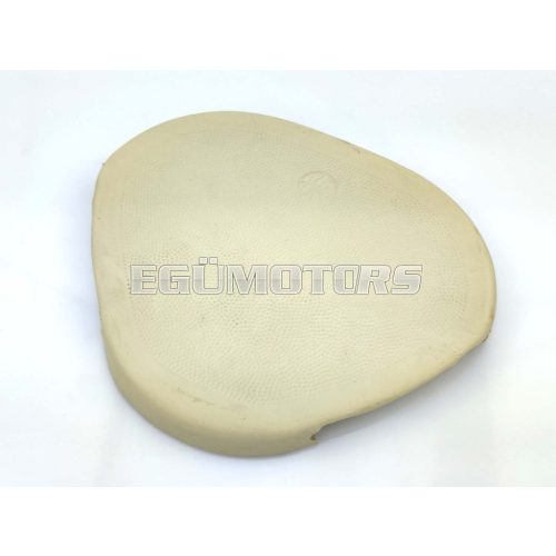 Saddle cover Denfeld rubber ivory 270x230mm for Zündapp Bergsteiger, Miele, DKW, NSU, Hercules, Puch, Kreidler, Denfeld, BTG NSU