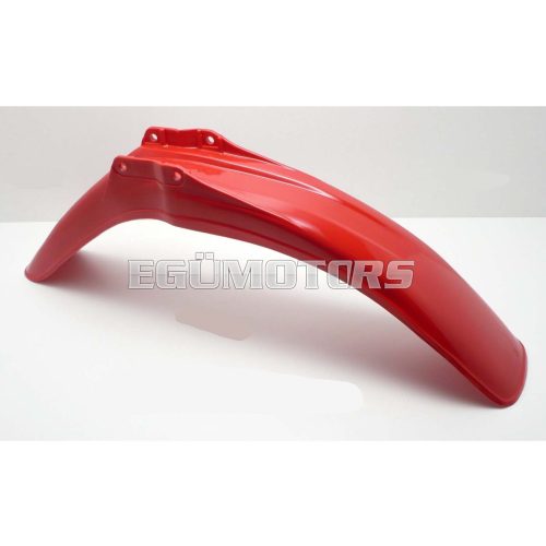 Első sárvédő piros, műanyag, Honda MT 50 A, Z, 5, 8