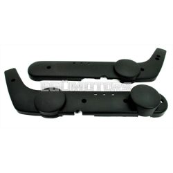 Side fairing RMS plastic black for Piaggio, Vespa Ciao