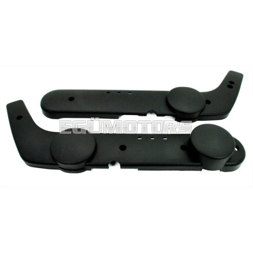 Side fairing RMS plastic black for Piaggio, Vespa Ciao
