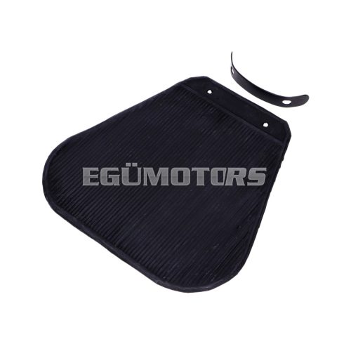 Splash guard black with retaining plate for Velo Solex