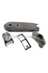 Fairing set plastic anthracite gray 4-piece for Kreidler Florett RS, RM, GT