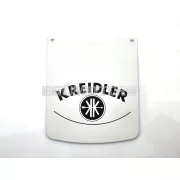 Fröccsenésvédő fehér, 235x260mm, 205mm, Kreidler moped, mokick
