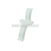 Sárvédő ovális, fehér, műanyag Hercules Saxonette, Spartament