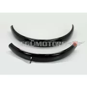 Sárvédő fém, fekete, 440mm, 55mm, 650mm, 460mm, moped, mokick